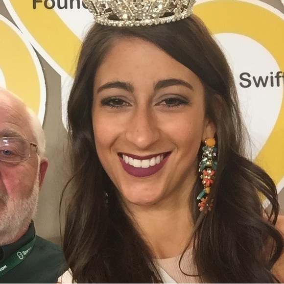 Orange Spring Pageant Jewelry - Picture 2 of 2